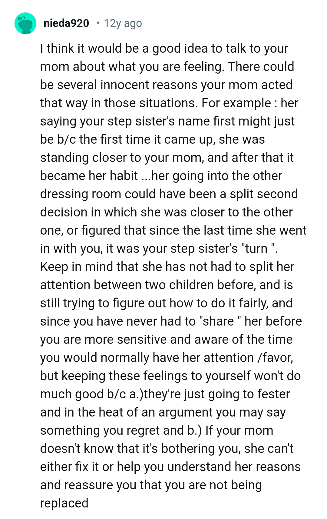 Let's head into the comments section and find out what other Redditors have to say regarding the story