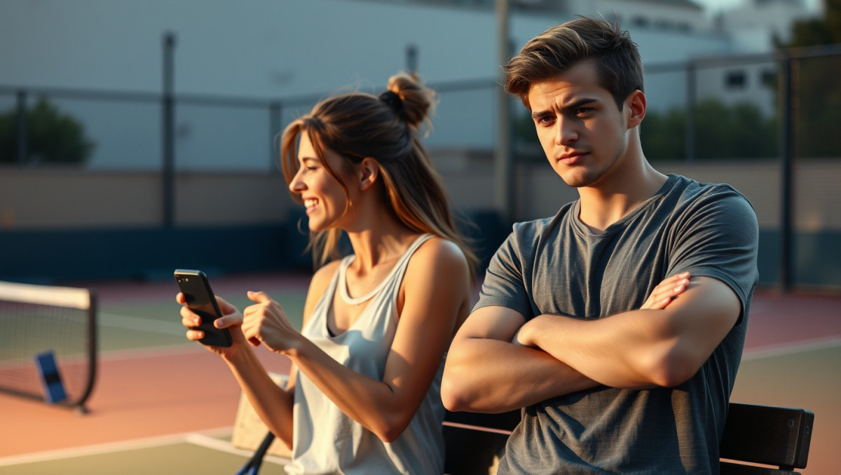 Is It Wrong to Feel Jealous of My Girlfriend Using Playtomic to Find Male Padel Partners?
