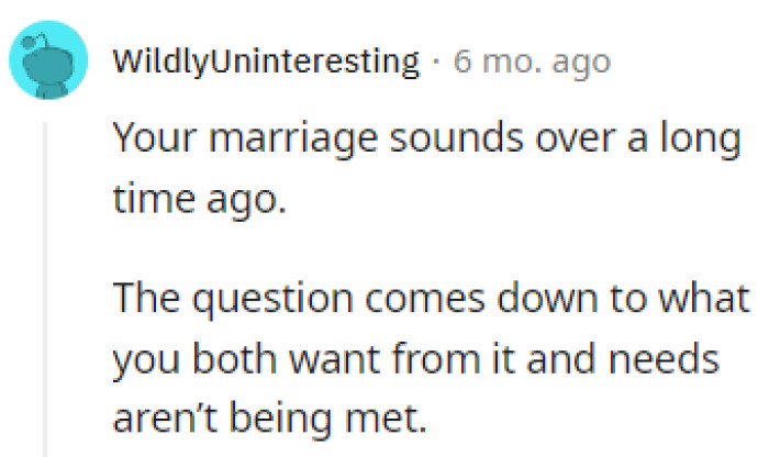 Sounds like it's over