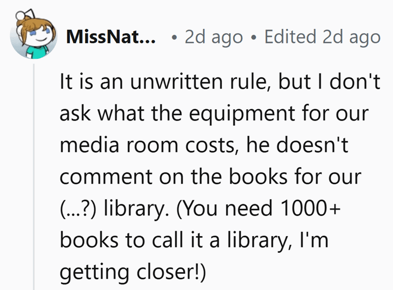 Media room and books