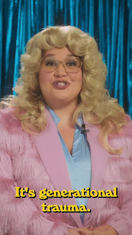 14. All the trauma getting in the way