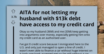 One Partner’s Past Financial Mistakes Threaten the Other’s Chance to Build a Future