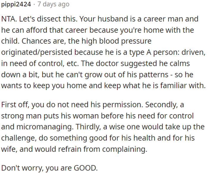 A real man prioritizes his partner over control.