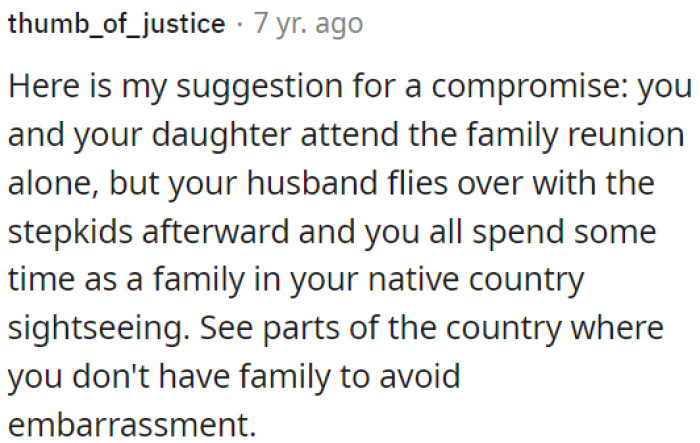 OP and her husband can find a compromise.