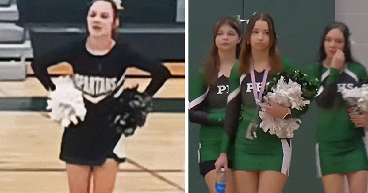 School Under Fire For Telling Cheerleader To Cover Up Uniform