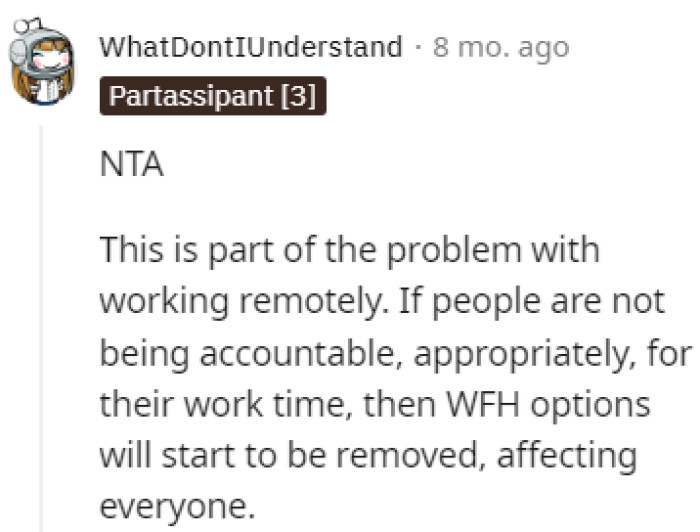 Causing a problem for everyone involved