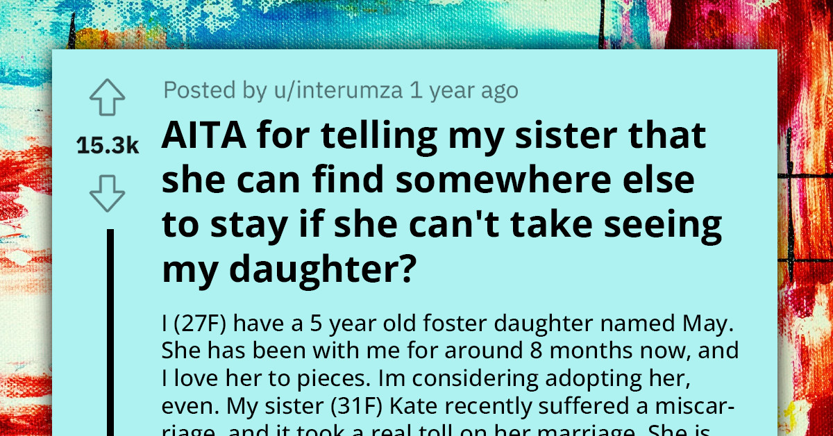 Foster Mom Evicts Older Sister Due to Mistreatment of 5-Year-Old, Triggered by Daughter's Resemblance to What She Lost in Recent Miscarriage