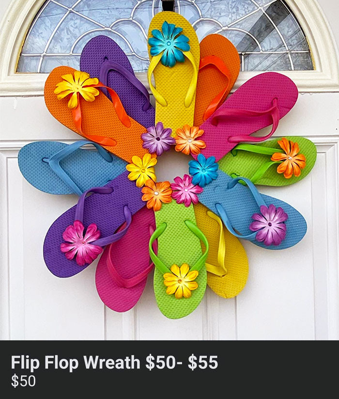 51. At first, I thought they were kind of nice for summer flip-flops, then I saw the price