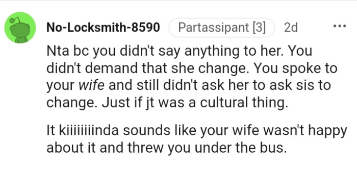 It sounds like your girlfriend threw you under the bus