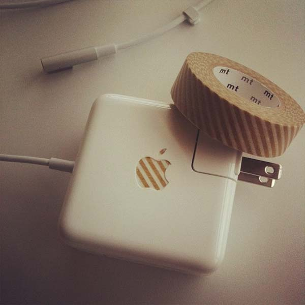 You can use the tape on a variety of office items.