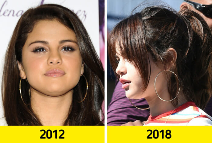 8. It seems that Selena Gomez just cannot let go of her precious earrings.