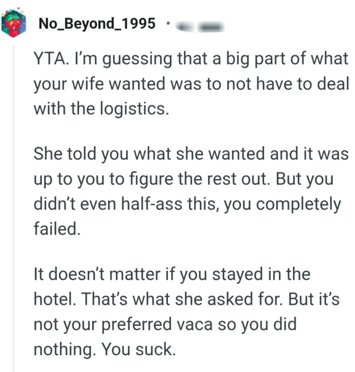 It was up to the OP to figure it out