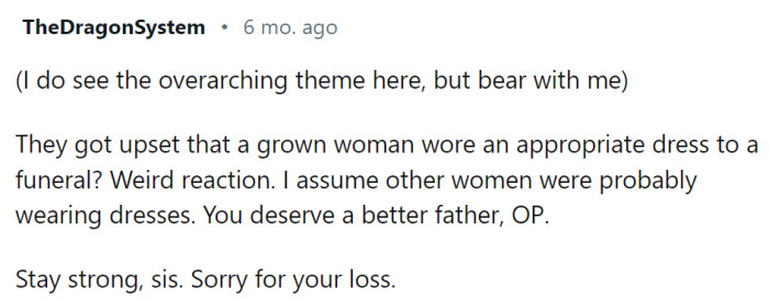 Grown woman wearing an appropriate dress? Oh my god!