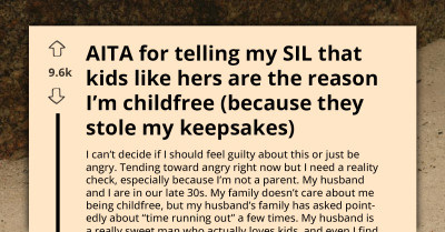 Childfree Woman Offends SIL By Calling Her Kids' Behavior Reason For Not Wanting Children