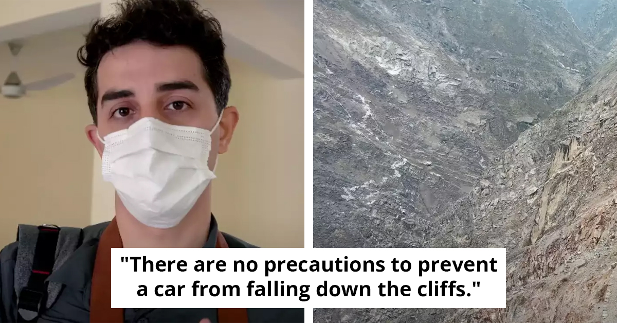 Daredevil YouTuber Films His Spine-Chilling Journey Along The ‘World’s Most Dangerous Road’