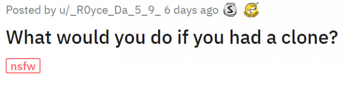 Living life with a clone