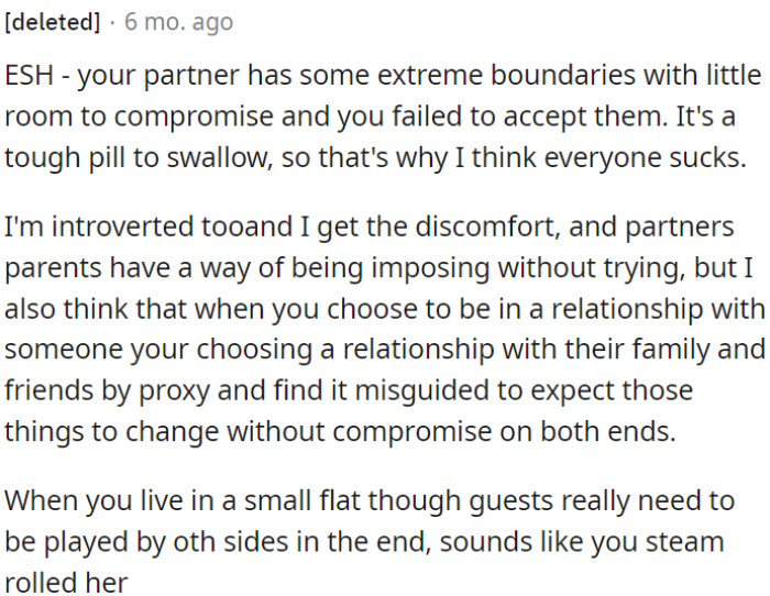 Expecting change without compromise is unrealistic.