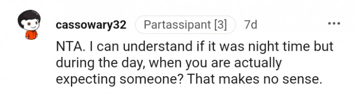 That makes no sense to this Redditor