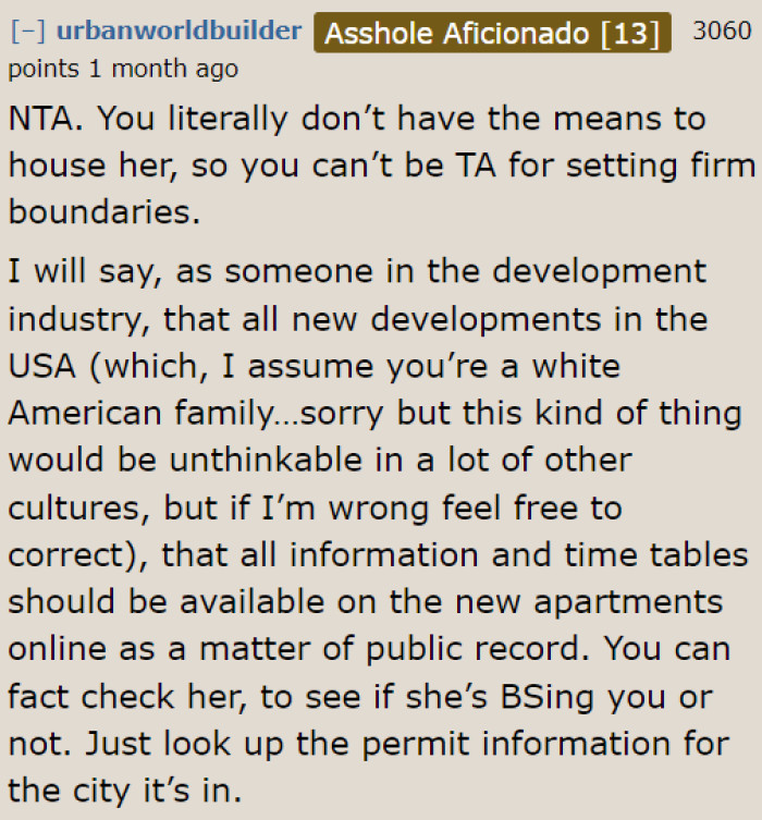 Nothing's wrong with setting boundaries.