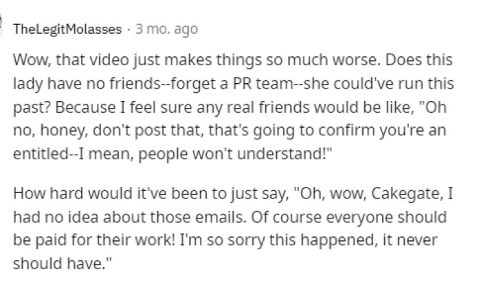 There are actually so many celebrities without a real PR team or a team that actually knows what they're doing.