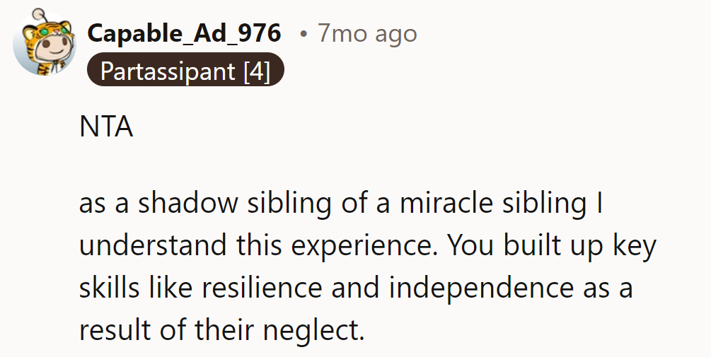 He's the Batman to her Superman, forged in the shadows of neglect.