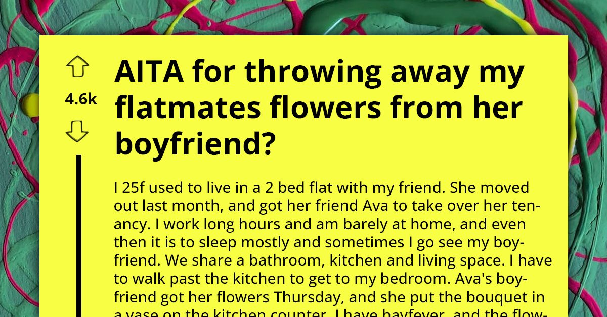 Lady Trashes Roommate’s Bouquet in a Fit of Rage Leading to Fiery Clash Over Compensation