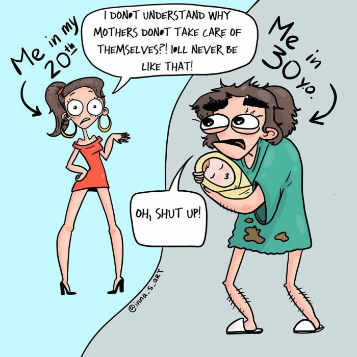 8. Before Motherhood vs. After Motherhood