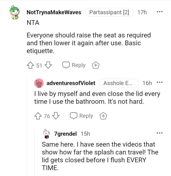 It is basic etiquette