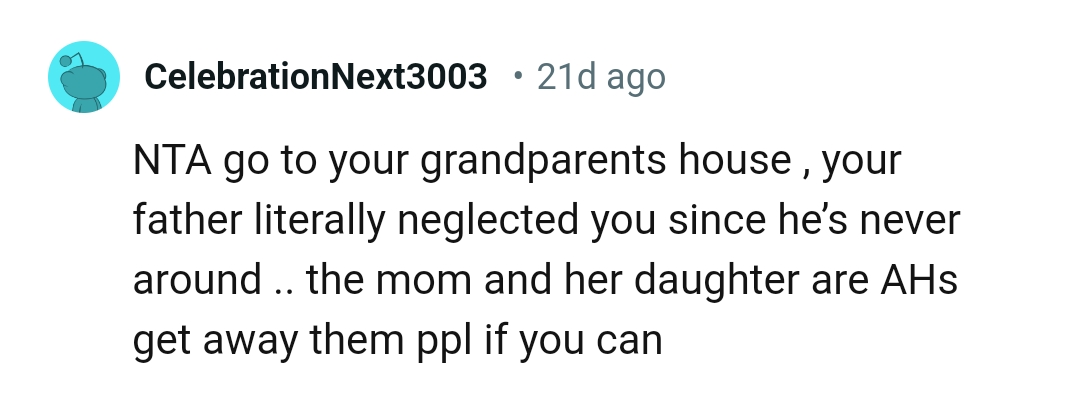 Going to the grandparents' place