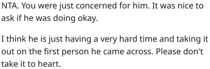 5. The barber needed to take out his frustration on someone.