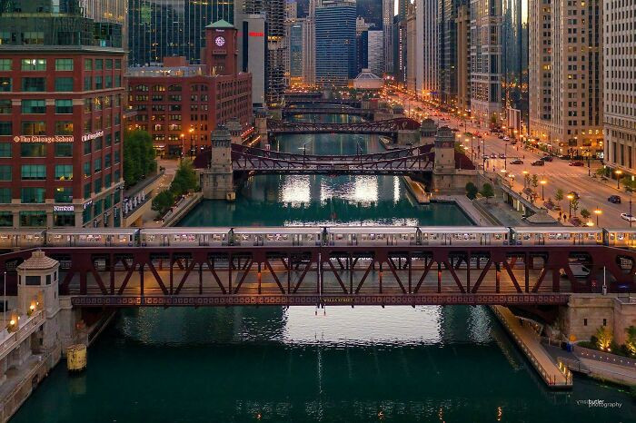 31. Chicago's Wells Street Bridge