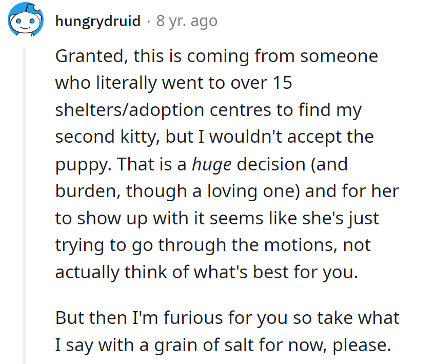 Luna's puppy surprise: cute in movies, not in real life. Time for her to leash up some better ideas.