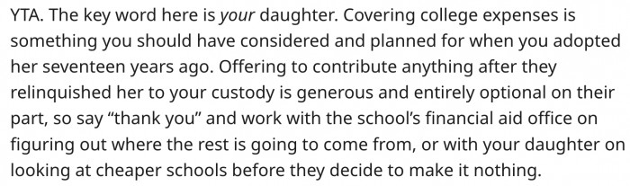 3. His friend is generous for even offering to cover part of the tuition.