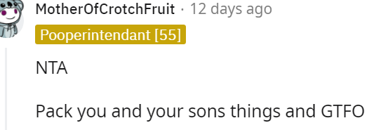 17. MotherOfCrotchFruit has spoken