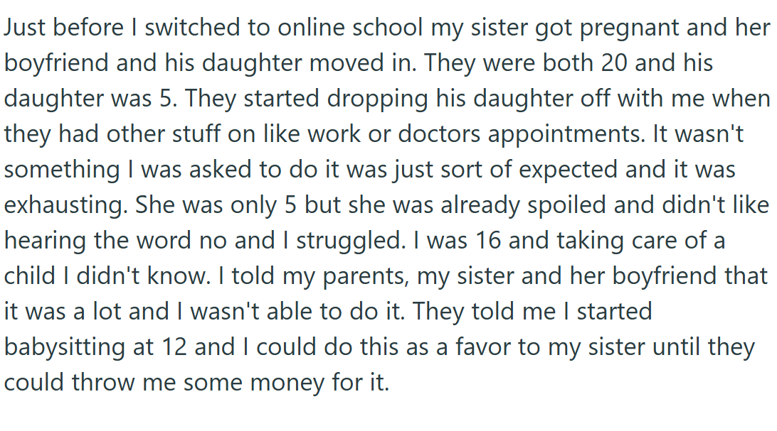 This story captures the tension between family duty and personal boundaries.