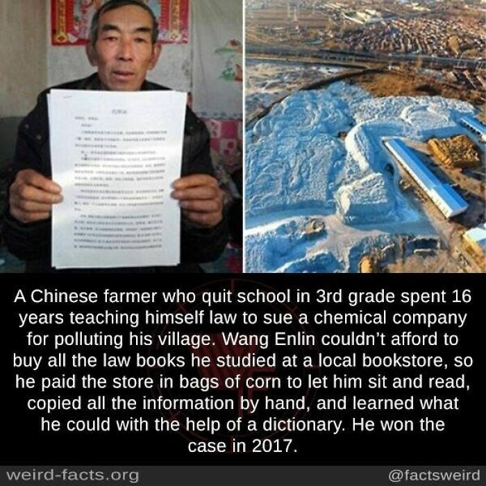4. A Chinese farmer achieved the unthinkable