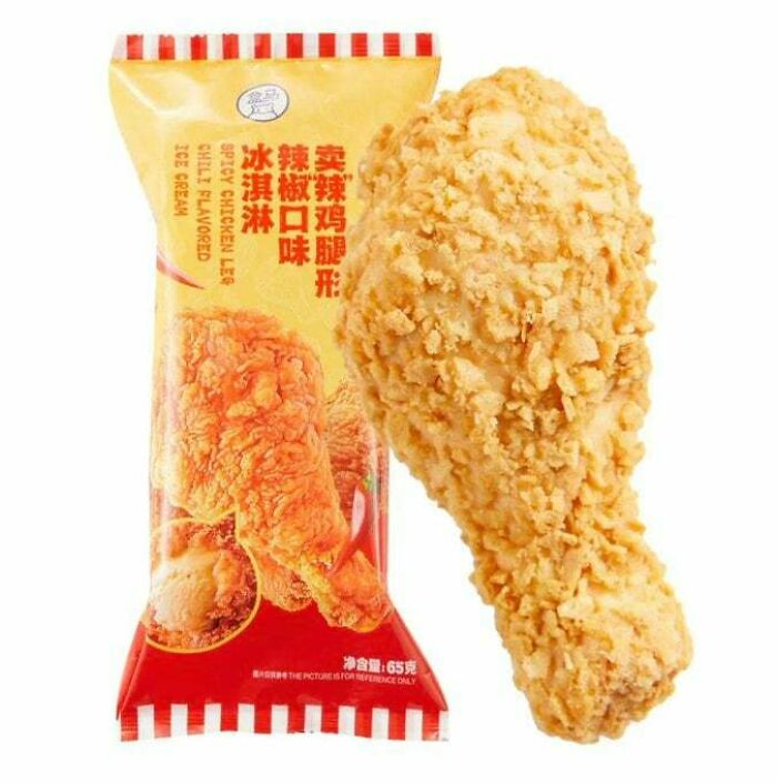 "Spicy Fried Chicken Flavored Ice Cream"