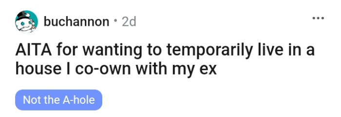 The OP Begins Her Story...