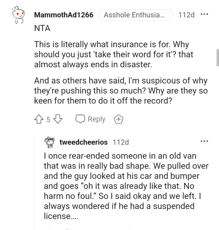 This Redditor is suspicious of why they're pushing this so much