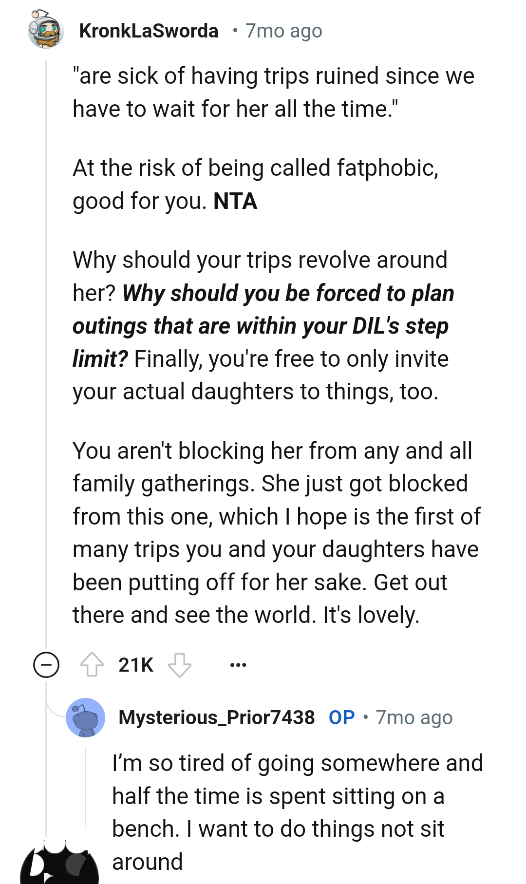 The Reddit post went viral with thousands of comments, and here are a bunch of them