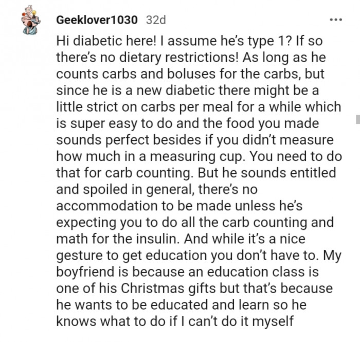 He sounds entitled and spoiled in general