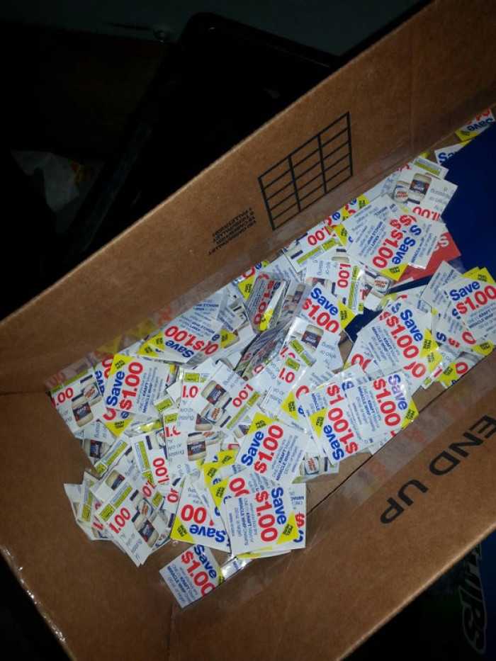 9. “My store removes coupons on items before they go on shelves...”