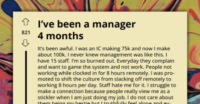 Professional Reflects On Journey From Happy Employee To Burned-Out Manager With Resentful Team