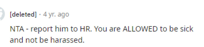 People immediately came to the comments to let OP know their thoughts on the situation, and some people were on opposite sides of the spectrum.