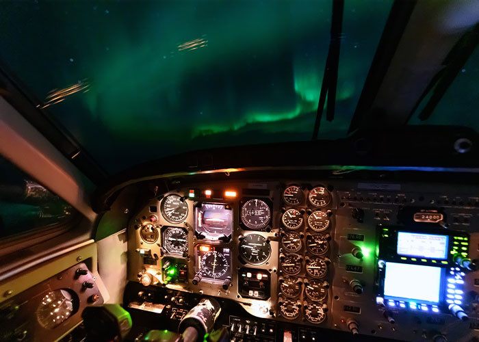40. Being A Pilot In Northern Canada Has Its Perks