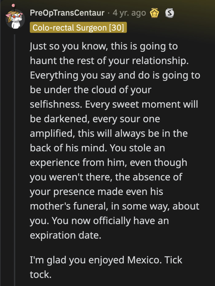 OP is a rare one — she managed to unite an entire subreddit against her