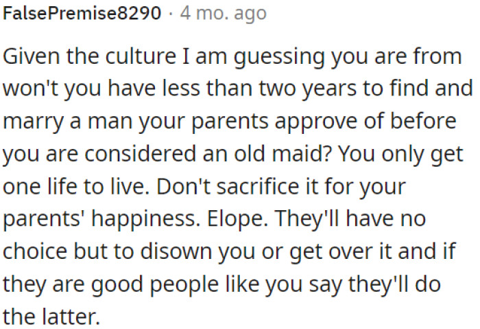 We have one life to live