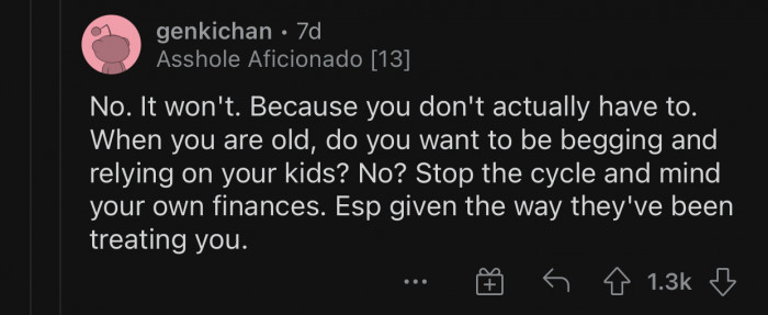 The way OP's family has been treating her is unacceptable.