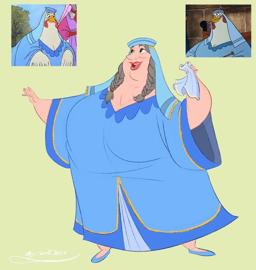 4. Lady Kluck, from Robin Hood