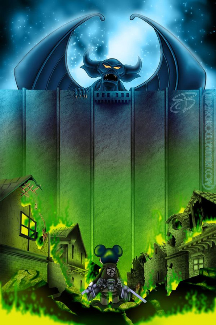 5. Mickey Mouse, the Slayer of Titans